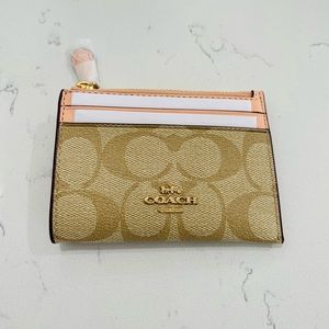 Coach Mini Skinny Id Case NEW